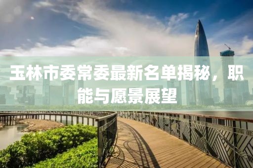 玉林市委常委最新名單揭秘，職能與愿景展望