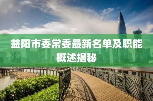 益陽市委常委最新名單及職能概述揭秘