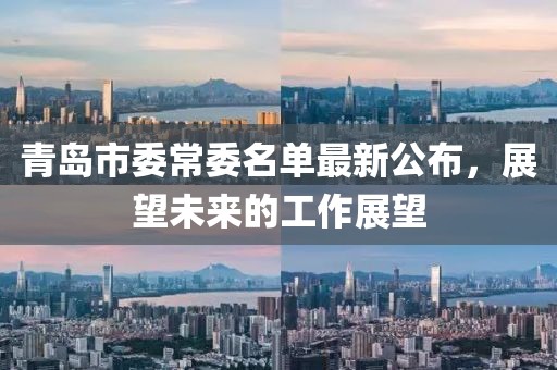 青島市委常委名單最新公布，展望未來的工作展望