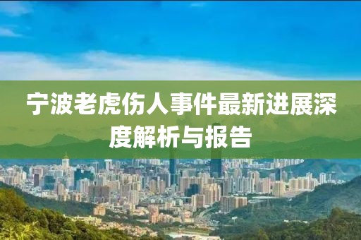 寧波老虎傷人事件最新進(jìn)展深度解析與報告