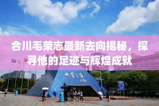 合川毛榮志最新去向揭秘，探尋他的足跡與輝煌成就