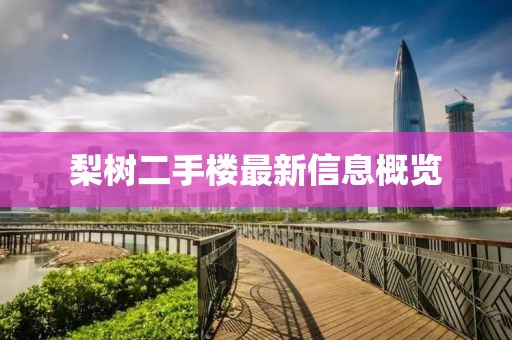 梨樹二手樓最新信息概覽