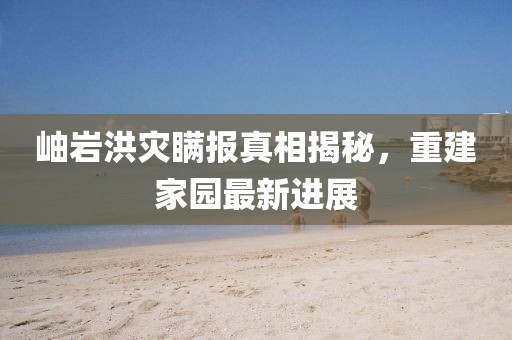岫巖洪災(zāi)瞞報真相揭秘，重建家園最新進展