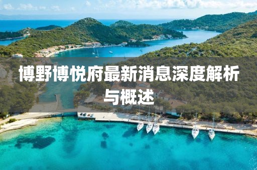 博野博悅府最新消息深度解析與概述