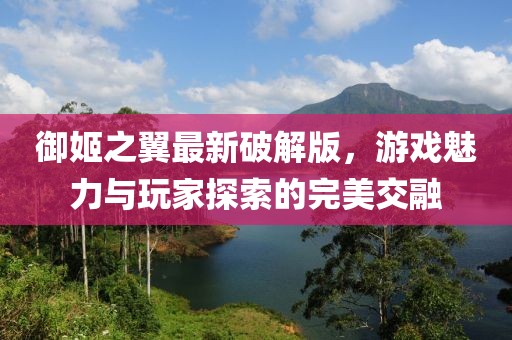 御姬之翼最新破解版，游戲魅力與玩家探索的完美交融
