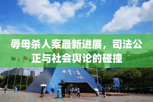 辱母殺人案最新進展，司法公正與社會輿論的碰撞