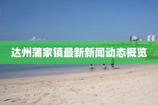達(dá)州蒲家鎮(zhèn)最新新聞動態(tài)概覽