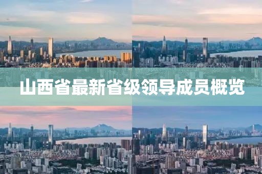 山西省最新省級領(lǐng)導成員概覽