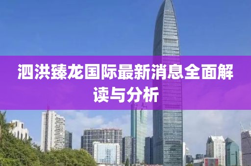 泗洪臻龍國(guó)際最新消息全面解讀與分析