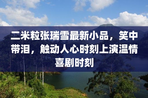 二米粒張瑞雪最新小品，笑中帶淚，觸動(dòng)人心時(shí)刻上演溫情喜劇時(shí)刻