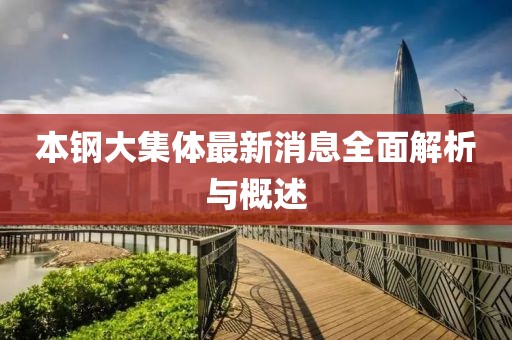 本鋼大集體最新消息全面解析與概述