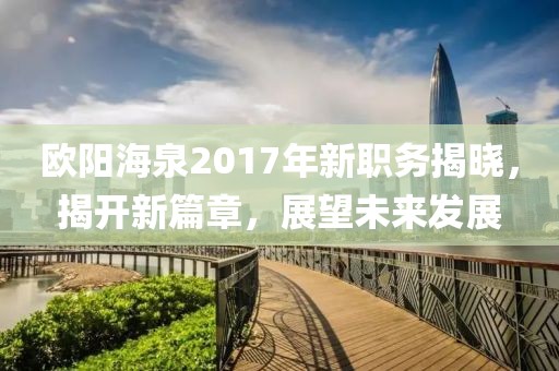 歐陽(yáng)海泉2017年新職務(wù)揭曉，揭開(kāi)新篇章，展望未來(lái)發(fā)展