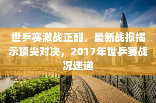 世乒賽激戰(zhàn)正酣，最新戰(zhàn)報揭示頂尖對決，2017年世乒賽戰(zhàn)況速遞