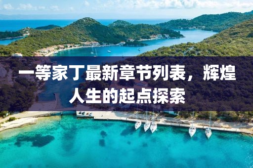 一等家丁最新章節(jié)列表，輝煌人生的起點(diǎn)探索