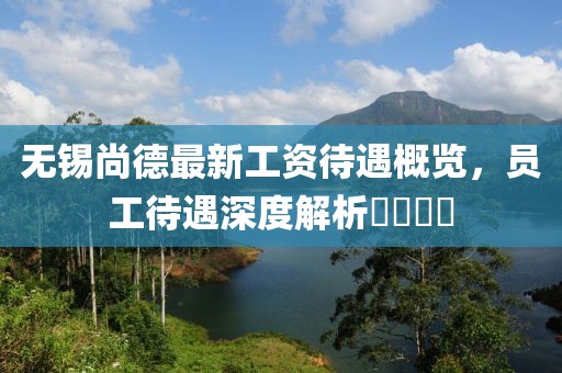 無(wú)錫尚德最新工資待遇概覽，員工待遇深度解析????