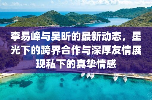 李易峰與吳昕的最新動(dòng)態(tài)，星光下的跨界合作與深厚友情展現(xiàn)私下的真摯情感