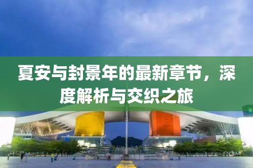 夏安與封景年的最新章節(jié)，深度解析與交織之旅