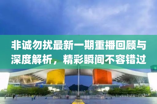 非誠(chéng)勿擾最新一期重播回顧與深度解析，精彩瞬間不容錯(cuò)過(guò)