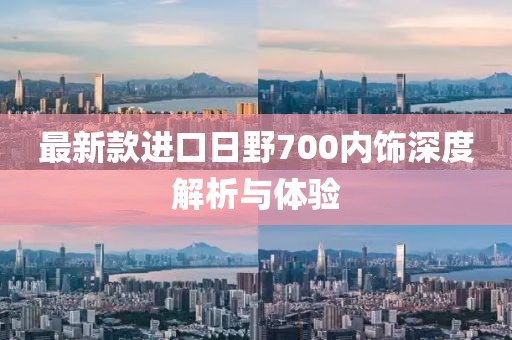 最新款進(jìn)口日野700內(nèi)飾深度解析與體驗(yàn)