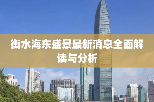 衡水海東盛景最新消息全面解讀與分析