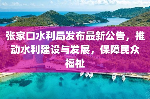 張家口水利局發(fā)布最新公告，推動水利建設(shè)與發(fā)展，保障民眾福祉