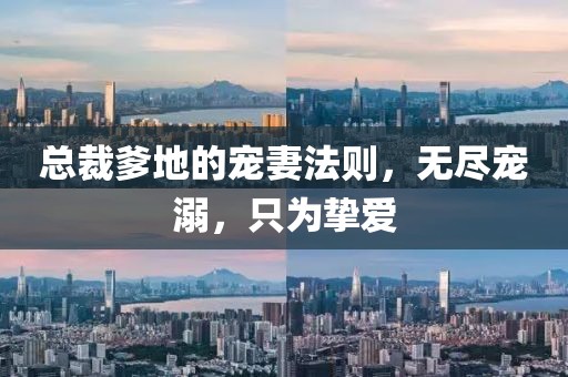 總裁爹地的寵妻法則，無盡寵溺，只為摯愛