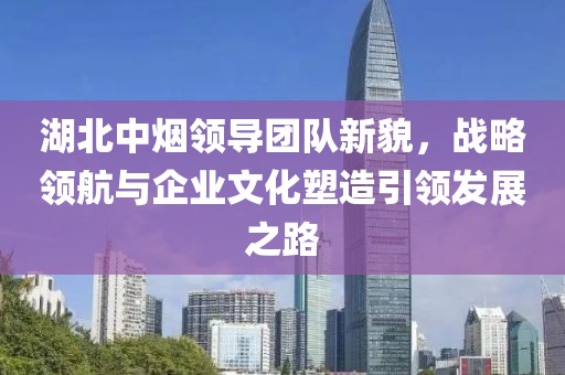 湖北中煙領導團隊新貌，戰(zhàn)略領航與企業(yè)文化塑造引領發(fā)展之路