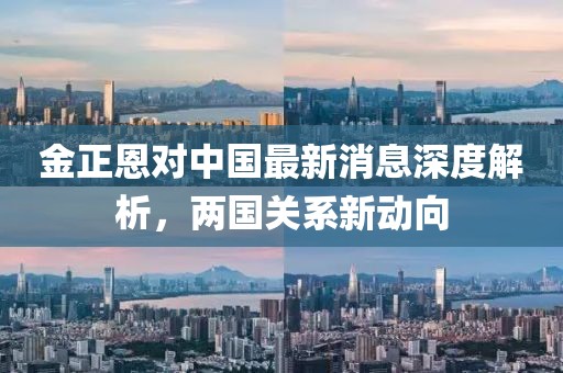 金正恩對中國最新消息深度解析，兩國關(guān)系新動向