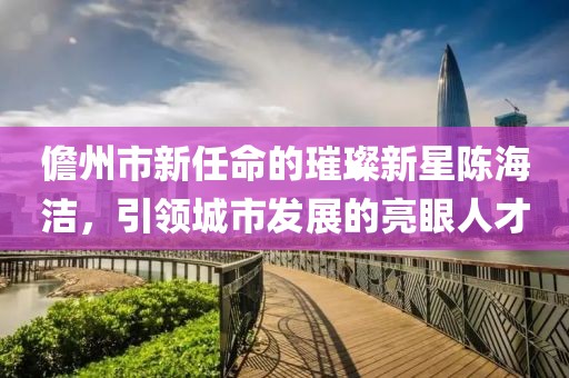 儋州市新任命的璀璨新星陳海潔，引領(lǐng)城市發(fā)展的亮眼人才