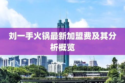 劉一手火鍋?zhàn)钚录用速M(fèi)及其分析概覽