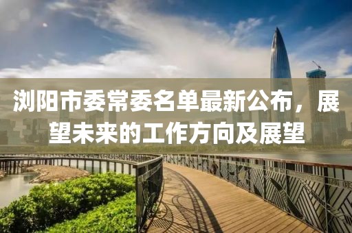 瀏陽市委常委名單最新公布，展望未來的工作方向及展望