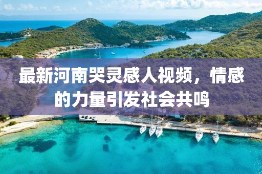 最新河南哭靈感人視頻，情感的力量引發(fā)社會共鳴