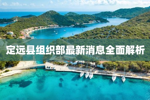 定遠(yuǎn)縣組織部最新消息全面解析