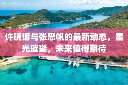 許曉諾與張思帆的最新動態(tài)，星光璀璨，未來值得期待