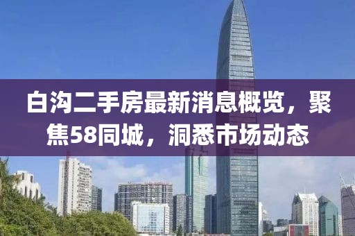 白溝二手房最新消息概覽，聚焦58同城，洞悉市場(chǎng)動(dòng)態(tài)