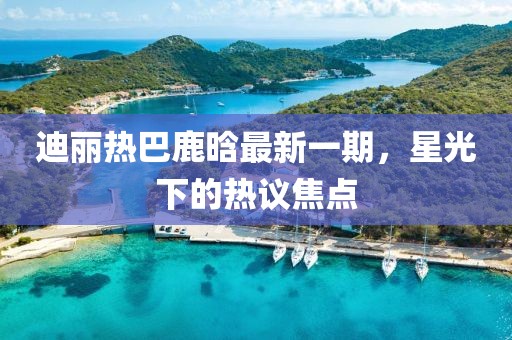 迪麗熱巴鹿晗最新一期，星光下的熱議焦點