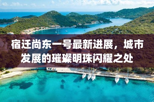 宿遷尚東一號最新進(jìn)展，城市發(fā)展的璀璨明珠閃耀之處