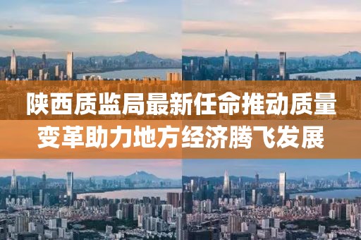 陜西質(zhì)監(jiān)局最新任命推動(dòng)質(zhì)量變革助力地方經(jīng)濟(jì)騰飛發(fā)展