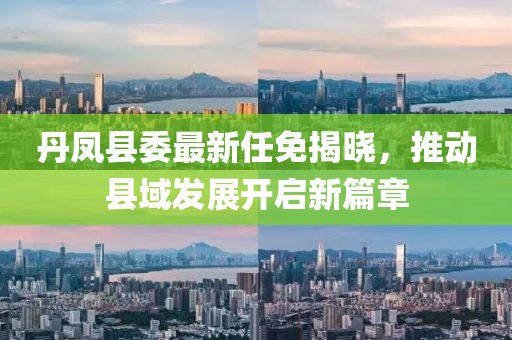 丹鳳縣委最新任免揭曉，推動縣域發(fā)展開啟新篇章