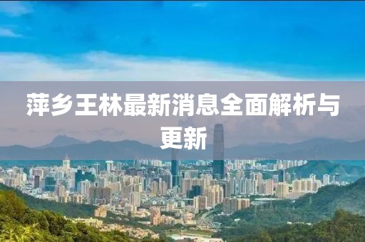 萍鄉(xiāng)王林最新消息全面解析與更新