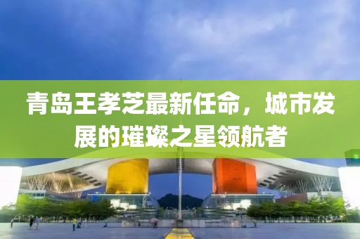 青島王孝芝最新任命，城市發(fā)展的璀璨之星領(lǐng)航者