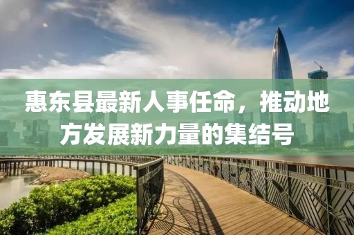 惠東縣最新人事任命，推動地方發(fā)展新力量的集結號