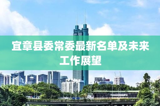 宜章縣委常委最新名單及未來工作展望