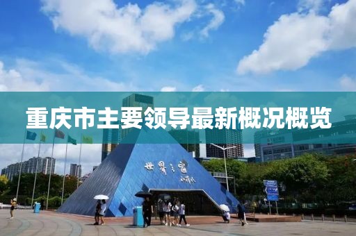 重慶市主要領導最新概況概覽
