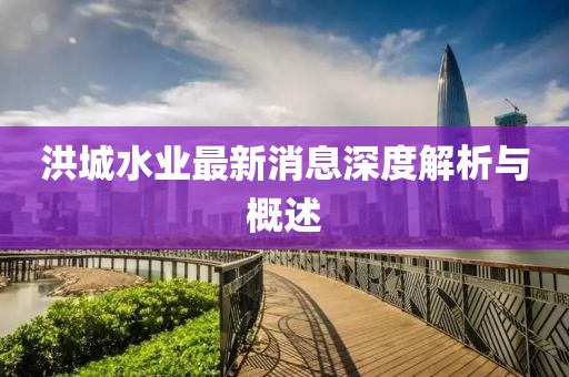 洪城水業(yè)最新消息深度解析與概述