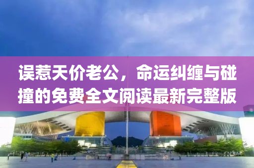 誤惹天價(jià)老公，命運(yùn)糾纏與碰撞的免費(fèi)全文閱讀最新完整版