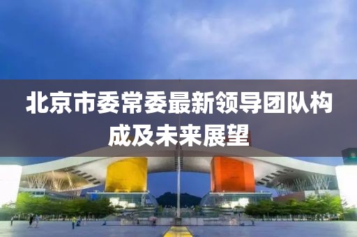 北京市委常委最新領(lǐng)導(dǎo)團(tuán)隊(duì)構(gòu)成及未來展望