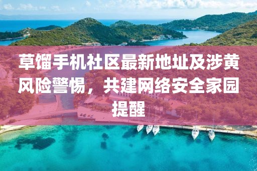 草餾手機(jī)社區(qū)最新地址及涉黃風(fēng)險(xiǎn)警惕，共建網(wǎng)絡(luò)安全家園提醒