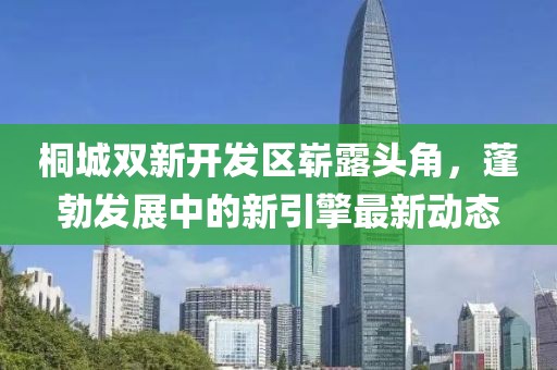 桐城雙新開發(fā)區(qū)嶄露頭角，蓬勃發(fā)展中的新引擎最新動(dòng)態(tài)