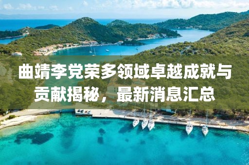 曲靖李黨榮多領(lǐng)域卓越成就與貢獻(xiàn)揭秘，最新消息匯總
